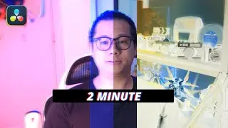 Easy GLITCH TRANSITION in Davinci Resolve 20