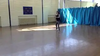 A-level choreography (travelling)