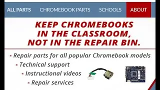 Lenovo 100e 3rd Generation Chromebook Keyboard and Internal Parts Replacement