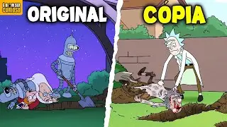 IS RICK AND MORTY COPYING FUTURAMA?
