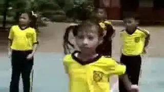 Senam benek berenang senam anak TK
