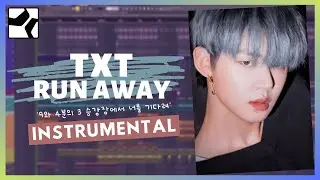 TXT - 'Run Away' Instrumental | Studio One Remake (9와 4분의 3 승강장에서 너를 기다려)