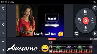 Kinemaster tutorial | music visualizer effects creation