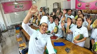 MỘT BUỔI TỈA DƯA HẤU VUI VẺ CỦA CÁC BẠN HỌC VIÊN .