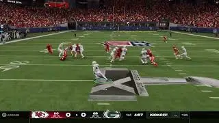 Crazy kick return TD #madden25