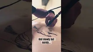 Slowly but surely… #woodburning #pyrographyart #art #artist #artwork