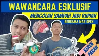 Wawancara Esklusif... Pembuatan Miniatur Keren dari Limbah Barang Bekas