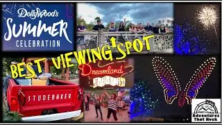 DOLLYWOOD SUMMER CELEBRATION FIREWORKS - DRONES - DANCE PARTY 2021