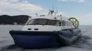 РОССИЙСКОЕ  СУДНО  НА  ВОЗДУШНОЙ  ПОДУШКЕ - МАРС