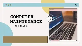 COMPUTER MAINTENANCE