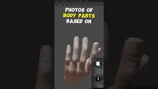 Blender hand sculpting 