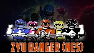 Kyoryu Sentai ZyuRanger (NES) Full Gameplay
