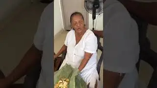 Así se distrae doña Hilda Suárez madre de Omar Geles, haciendo pasteles 😍