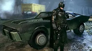 The Batman Batmobile 2024 Update For Batman Arkham Knight.. [4K 60FPS Cinematic Style]