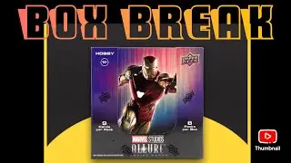 BOX BREAK | Marvel Studios - 2022 Upper Deck Marvel Allure Trading Cards Hobby Box (8 Packs)
