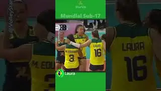 Laura McCartney ,Ponteira Seleção Brasileira Sub 17 de Voleibol