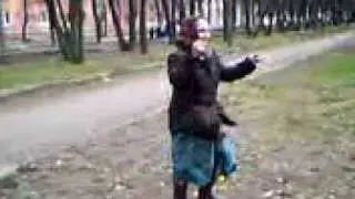 Grandma dancing
