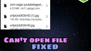 can't open file problem fixed/ cant open file