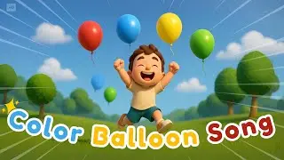 Pop Pop Color Balloons! | Learn Colors with Surprises – Little Melody Town