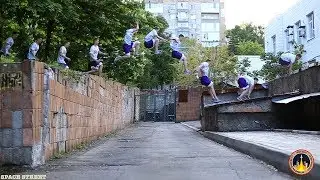 Freerun in Donetsk City. Space Street