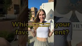 Which one’s your favorite accent? I tried my best 🙈😅 