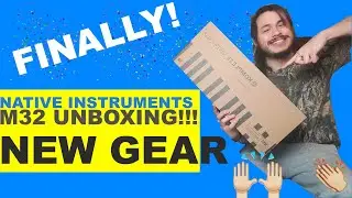 BRAND NEW NATIVE INSTRUMENTS M32 UNBOXING !!!