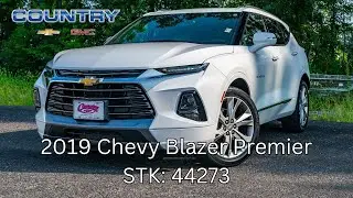 2019 Chevy Blazer Premier (STK: 44273)| Country Chevrolet GMC
