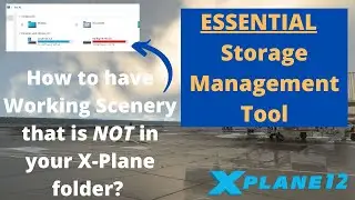 How to Shortcut Scenery Files on other drives into X-Plane