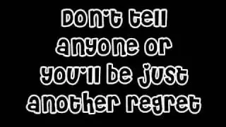 The All American Rejects- Dirty Little Secret Lyrics