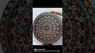 36 inches diameter Mandala art by Shwetaart03