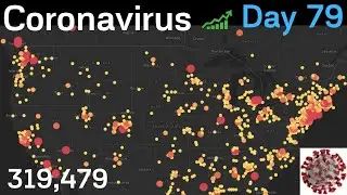How Coronavirus Infected 300,000 People (Animated LIVE Data Ranking)