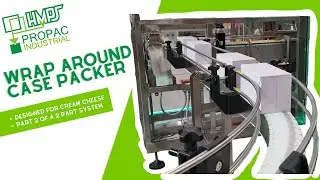 WrapAround Case Packer for Cream Cheese - Part 2 of a 2 part system