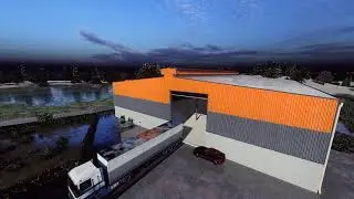 INDUSTRIAL METAL BUILDING ! MANUFACTURING PROECTS PEB  BUILDING