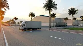 Commercial Plots 3d Walkthrough by Guru 3d Studio | Factory Area Plotting Animation Video