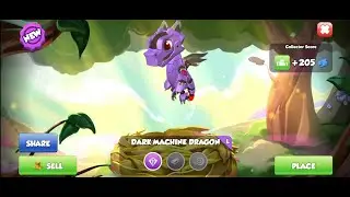 Hatching Dark Machine Dragon | #Dragon amania Legends