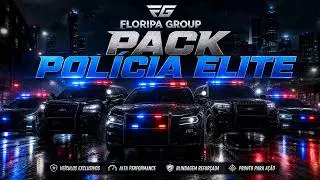 FiveM: O MELHOR PACK DE VIATURAS PRETAS REALISTAS! | Floripa Group Polícia