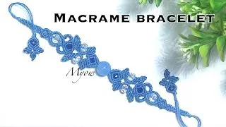 BRACELET WITH LIGHT BLUE STONE - MYOW#106