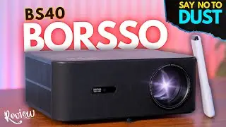 Top Projector for Diwali 2024! Stunning Picture & Easy Setup! Borsso BS40 Projector Review