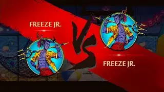 Shadow Fight 2 FREEZE JR. VS FREEZE JR.