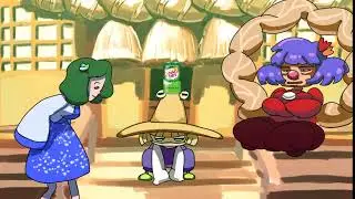frog with the ginger ale (touhou)