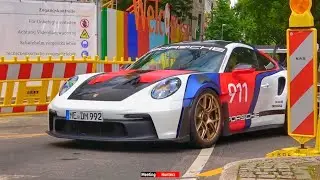 Supercars Düsseldorf! 992 GT3 RS, Aventador, 296 GTB, Novitec F8, Spyder RS, AMG GTR And More!