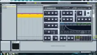 Signature Knife Party 'high pitch' 'whoop' synth tutorial.