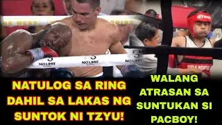 Jimuel Pacquiao NATALO pero GRABE Ang PINAKITA Sa LABAN!!! Tim Tszyu KNOCKOUT Si Harrison!!!