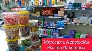 Veja o que fazemos de reposição para o fim de semana na nossa mercearia