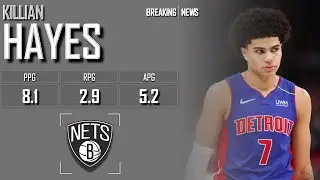 BROOKLYN NETS: Killian Hayes ᴴᴰ