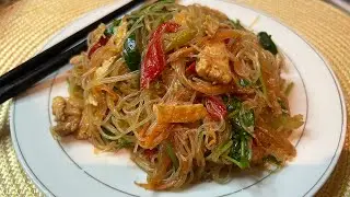 Фунчоза по корейски!🥕🥒🥩🍜