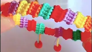 Penta cord bracelet #pentacolo #penta #paracordknots #paracord #paracordtutorials #macramemaking