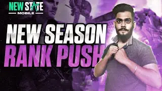 Season 12 | NEW NIGHT MODE 😍 | Rank push to #1 | NEW STATE MOBILE LIVE