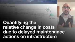 Quantifying the relative change in costs due to delayed maintenance actions on infrastructure