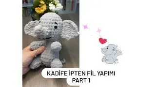 Kadife İpten Sevimli Fil Dumbo Yapımı PART 1